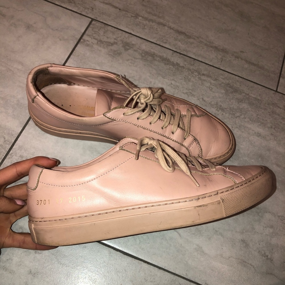 Used pink common projects size 8